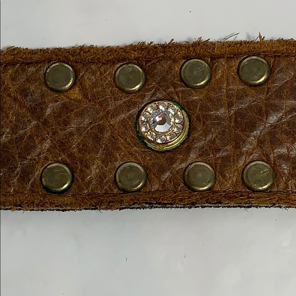 Michelle Monroe Rhinestone Hobo Cross Belt - Picture 7 of 8